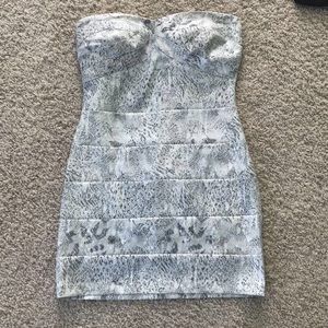 Fitted mini Dress